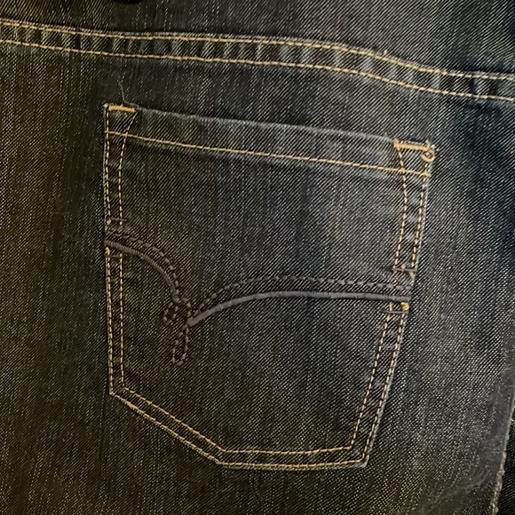 Fashion Bug- Dark Wash Bootcut Jean. Size 22P. Dark wash. EUC. - Picture 5 of 6